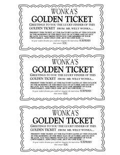 printable golden ticket templates blank golden  golden