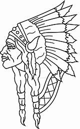 Chief Coloring Native Deviantart sketch template