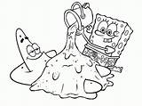 Coloring Spongebob Pages Squidward Patrick Baby Comments sketch template
