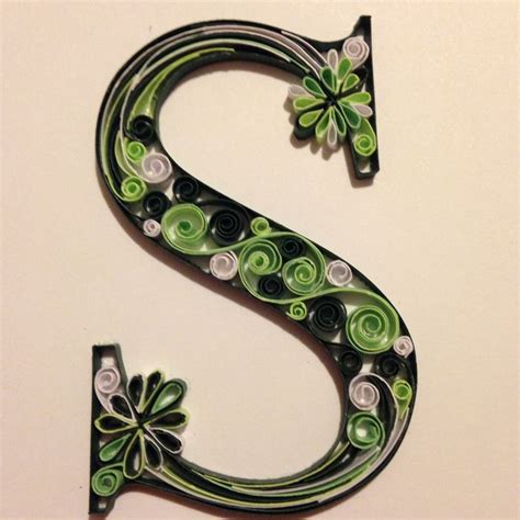 letter  monogram quilling  amy creasy quilling designs quilling letters quilling techniques