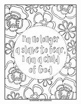 Printable Coloring God Child Sheet Bible Pages Christian Scripture Bybel Inkleur Kids Adult Colouring Color Sheets Hope Verse Instant Jesus sketch template