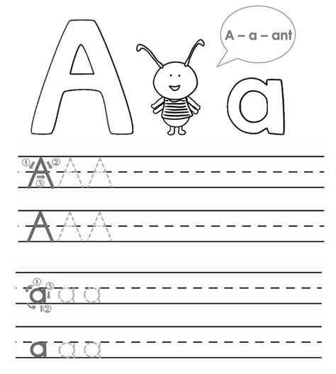 abc trace worksheets  activity shelter