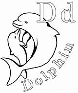 Dolphin Coloring Pages Print Printable Kids Animal Tags Everfreecoloring Letscolorit Sheets Coloringkids sketch template