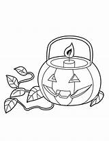 Coloring Candle Pages Pumpkin Sheet Printable Library Kids Popular Narwhal Pic Clipart sketch template