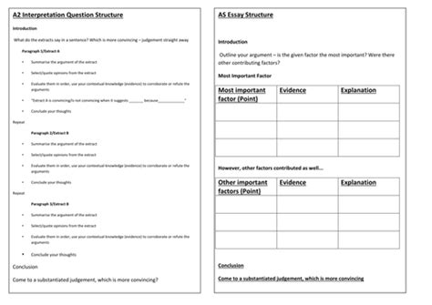 answer guide  aqa  level teaching resources