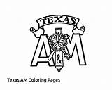 Texas Coloring Pages Logo Aggie Symbols Longhorns Getcolorings Getdrawings Digital Flickr Template Flag Aggieland sketch template