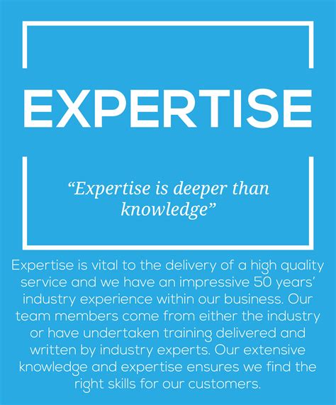 expertise expertise  deeper  knowledge expertise knowledge