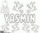 Yasmin sketch template
