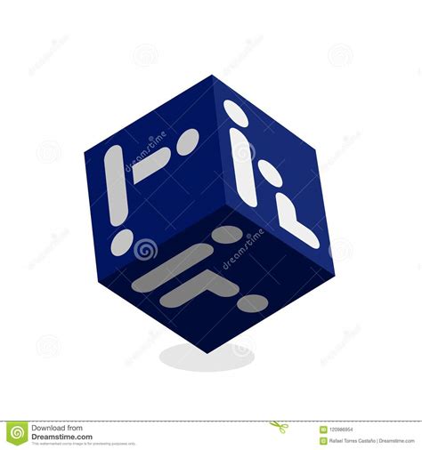 cube with sex postures icon stock illustration