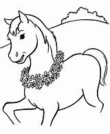 Horse Color Coloring Pages Kids Printable Horses Print Printables sketch template