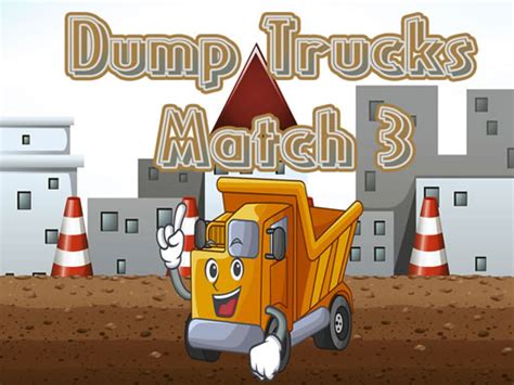 dump trucks match  games