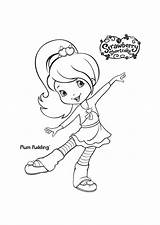 Coloring Pages Strawberry Shortcake Choose Board Digi sketch template