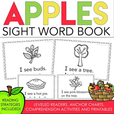 sight word booklets printable