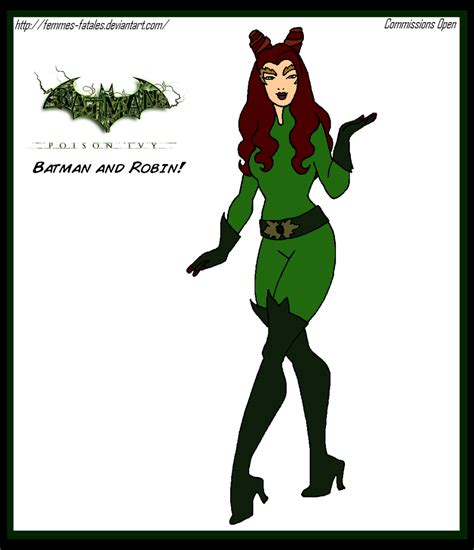 poison ivy batman and robin by femmes fatales on deviantart
