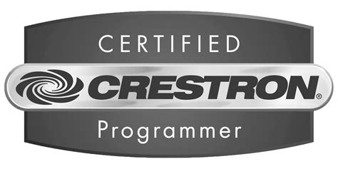 logicwave crestron certified programmer certification levels