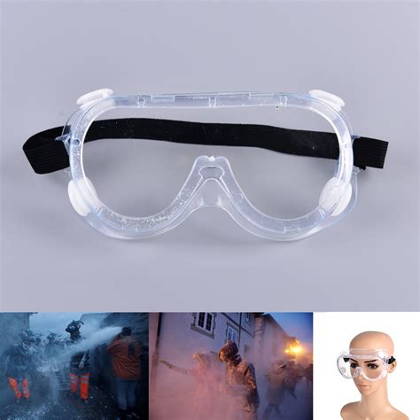 Anti Impact Laboratory Glasses Anti Chemical Splash Safety Goggles