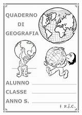 Geografia Quaderno Quaderni Terza Scienze Istruzione sketch template