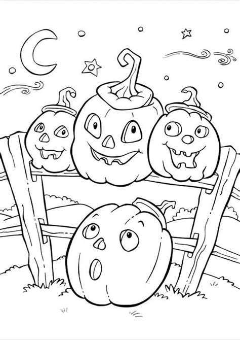 easy  print halloween coloring pages  halloween coloring