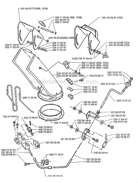 husqvarna st  parts list  diagram   ereplacementpartscom