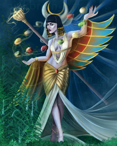 Artstation The Egyptian Goddess Maat