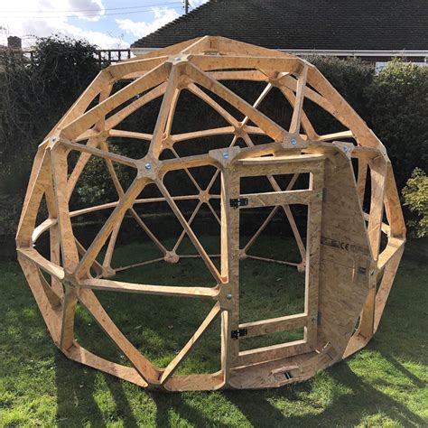 build  wood frame geodesic dome home kit cotswold homes