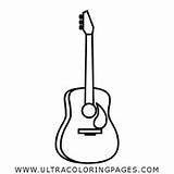Guitarra Guitarras Acústicas sketch template