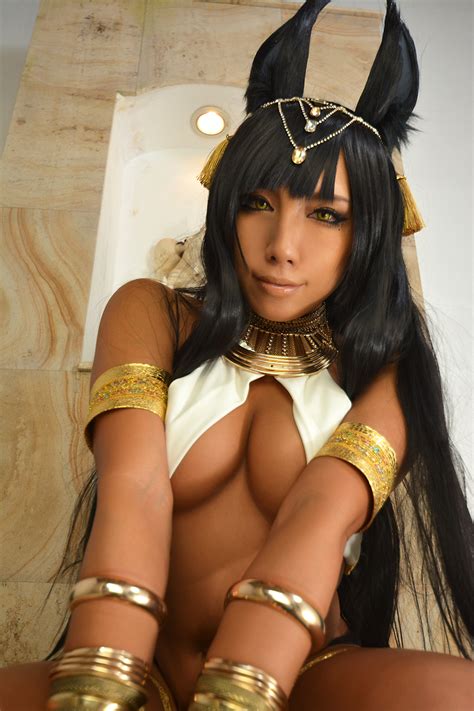 anubis ero cosplay by non will send you to the afterlife sankaku complex