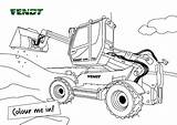 Fendt Ausmalbilder Traktor Agroservice sketch template