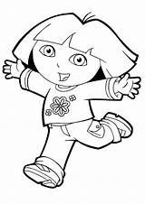 Dora Exploradora Pintar Aventureira Coloriage Ausmalbilder Felicidade Saltando Pintarcolorear Gratistodo Impressos Tudodesenhos Imagem Botas Pasarás Sorprendente Rato sketch template