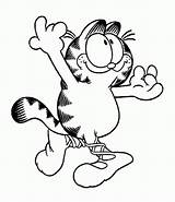 Coloring Garfield Dance Pages Popular Printable Coloringkidz sketch template