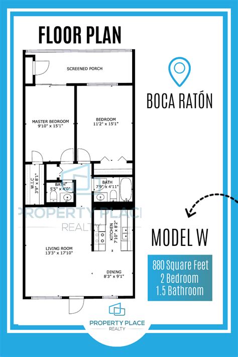 century village boca raton floor plan model  floor plans   plan boca raton