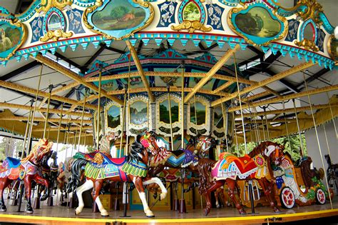 woodland park zoos historic carousel   years