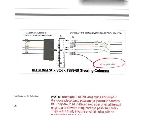 technical gm column wiring question american autowire kit  hamb