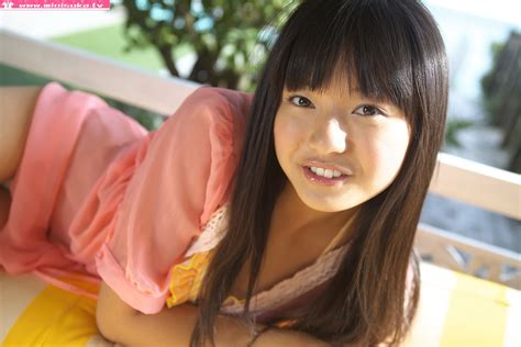 mayumi yamanaka japanese cute idol sexy pink sheer dress fashion photo