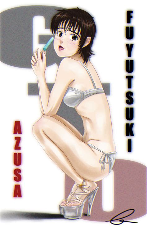 Artstation Azusa Fuyutsuki Great Teacher Onizuka Fan Art