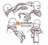Drawing Reference Kibbitzer Scarf Scarves Sheet Poses Deviantart Draw Clothes Anime Laying Board ζωγραφική References Drawings Browse Sketchdump Damaimikaz April sketch template