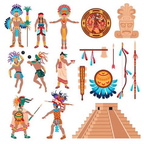 Arriba 97 Imagen De Fondo Dibujos De Aztecas Y Mayas Cena Hermosa