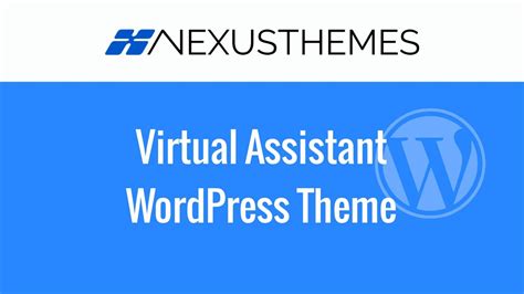 The Virtual Assistant Wordpress Theme A Professional Website For Your