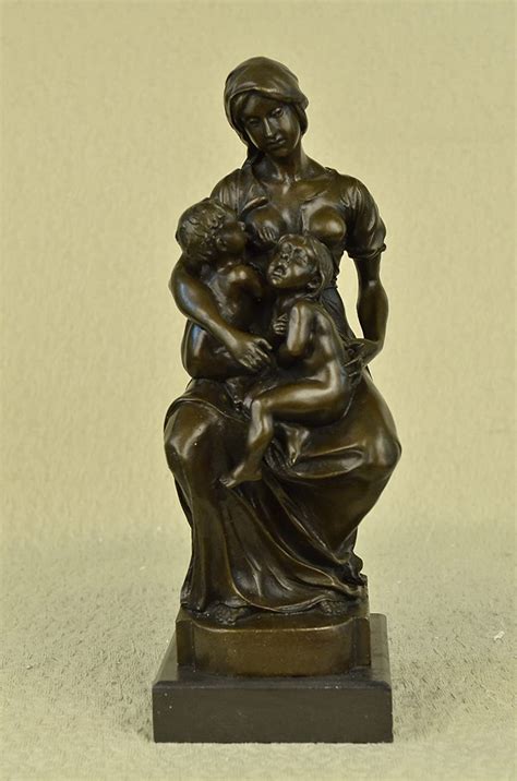 european bronze houdon mother breastfeeding 2