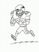 Coloring Seahawks Pages Seattle Logo Colouring sketch template