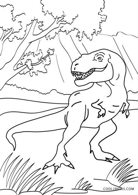printable dinosaur coloring pages  kids coolbkids