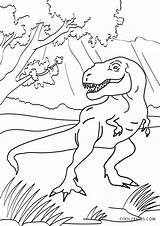 Dinosaur Coloring Pages Kids Printable Toddlers Cool2bkids Family sketch template