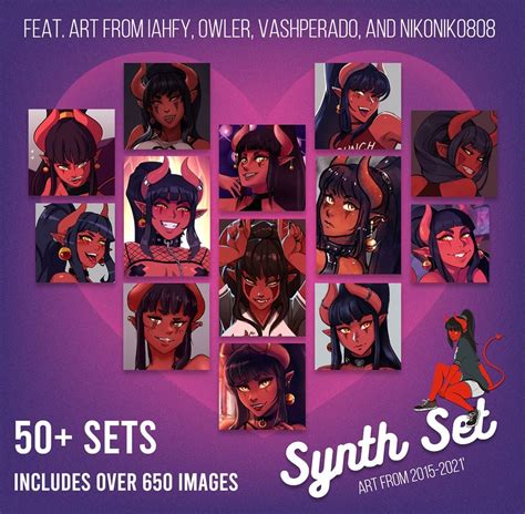 Synth Pack Available Feat Art By Iahfy Me Owlerart Vashperado