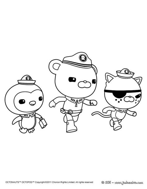octonauts printable coloring pages coloring home