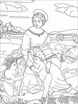 Colorare Obra Disegni Raphael Opera Madonna Adulti Meadow Sistine Chapel Justcolor Masterpieces sketch template