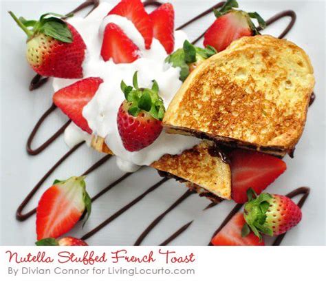 nutella french toast recipe nutella french toast  breakfast toast recipes