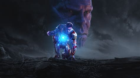 iron man  thanos  avengers infinity war hd superheroes