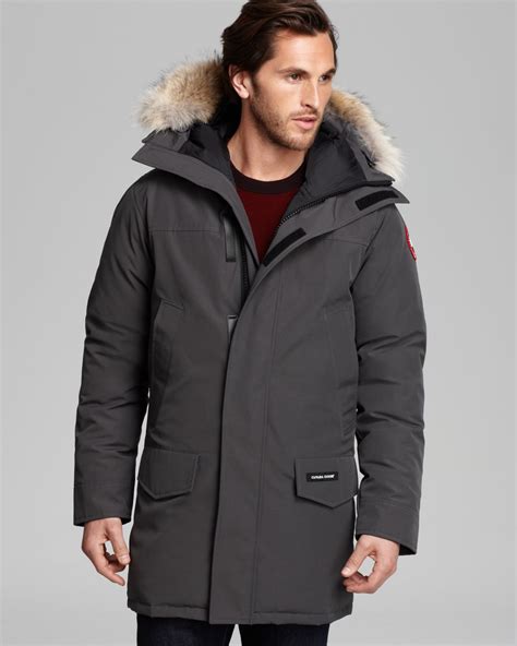 Canada Goose Langford Parka With Fur Hood In Gray For Men