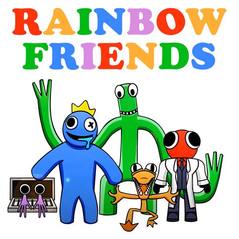 clipart rainbow friends baixe gratis imagens png