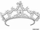 Princess Tiara Coronas Crowns Alley Tiaras Princesas Coloriage Couronne Colorir Moldes Dibujo Desenhos Visitar Kronen Mediafire Pinu Zdroj Omalovánky sketch template